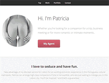 Tablet Screenshot of patricia.models-portugal.co.uk